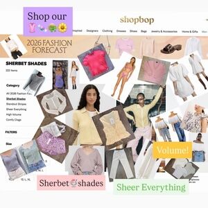 SHOP our 2026 SPRING Fashion Forecast